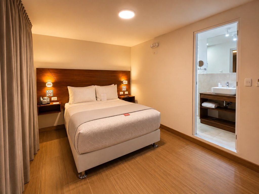 Habitación individual Casa Pucllana Miraflores